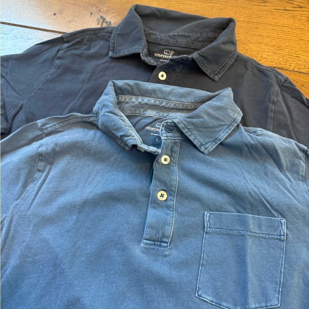 Vineyard Vines Boys Blue Polo shirts